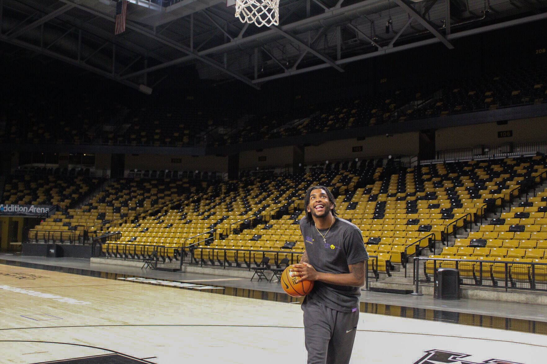 (this one) UCF basketball player's world beyond the court
